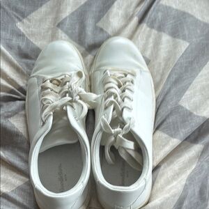 White Leather Sneakers